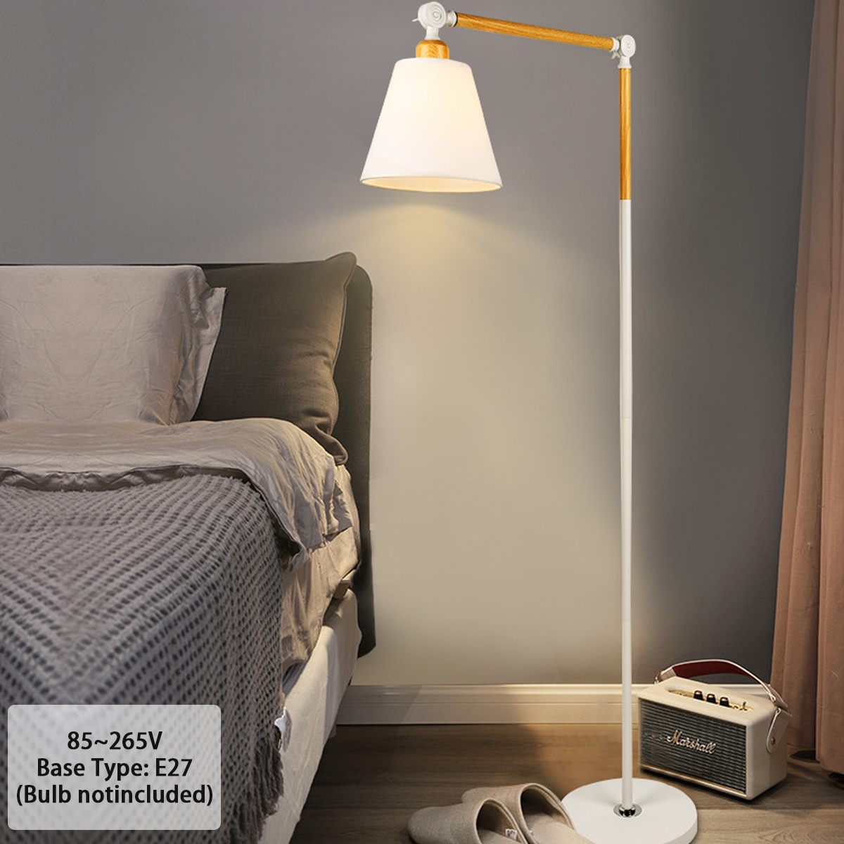 Find 85V~265V Modern Floor Light Wooden Iron Hanging Lamp For Shop Restaurant Bar for Sale on Gipsybee.com with cryptocurrencies