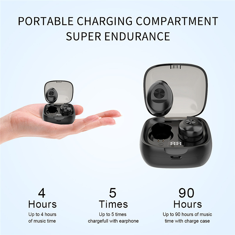 Find Bakeey XG8 TWS bluetooth 5 0 Earphones LED Digital Display IPX5 Waterproof Sport Music Headsetd Stereo Wireless Sports Earbuds for Sale on Gipsybee.com with cryptocurrencies