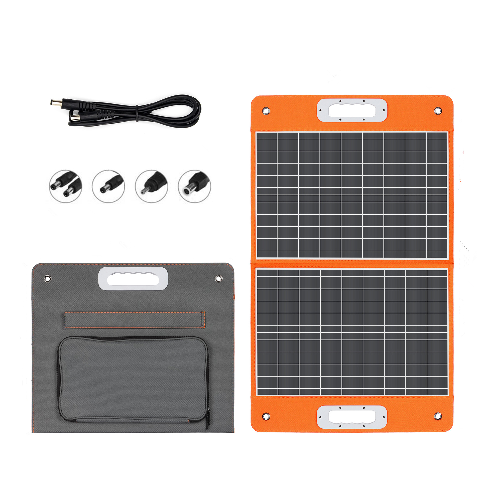 Find US Direct Flashfish 18V 60W Foldable Solar Panel Portable Solar Charger with DC Output USB C QC3 0 for Phones Tablets Camping Van RV Trip for Sale on Gipsybee.com with cryptocurrencies