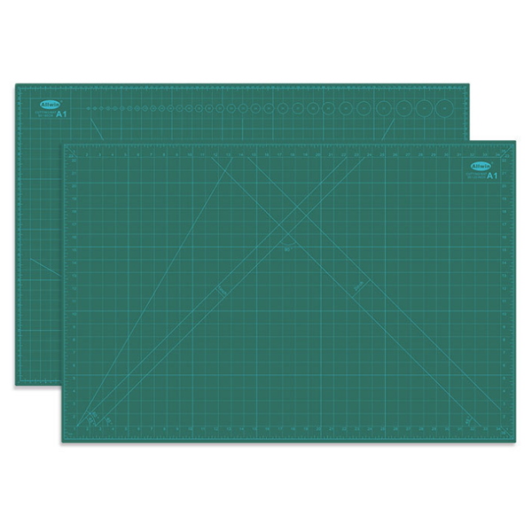 Find Ou Ge 883A1 Three-layer Black Core A1 Cutting Mat Non-standard Size In Green For Office Stationary Supplies for Sale on Gipsybee.com with cryptocurrencies
