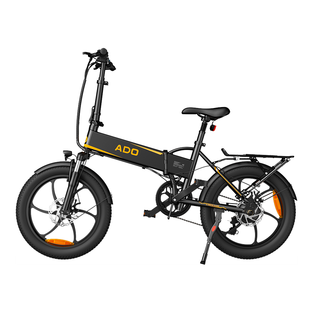 Find [EU Direct] ADO A20 XE 36V 10.4AH 250W 20x1.95in Folding Electric Bicycle Certified Lighting 25KM/H Speed 80KM Mileage Electric Bike for Sale on Gipsybee.com with cryptocurrencies