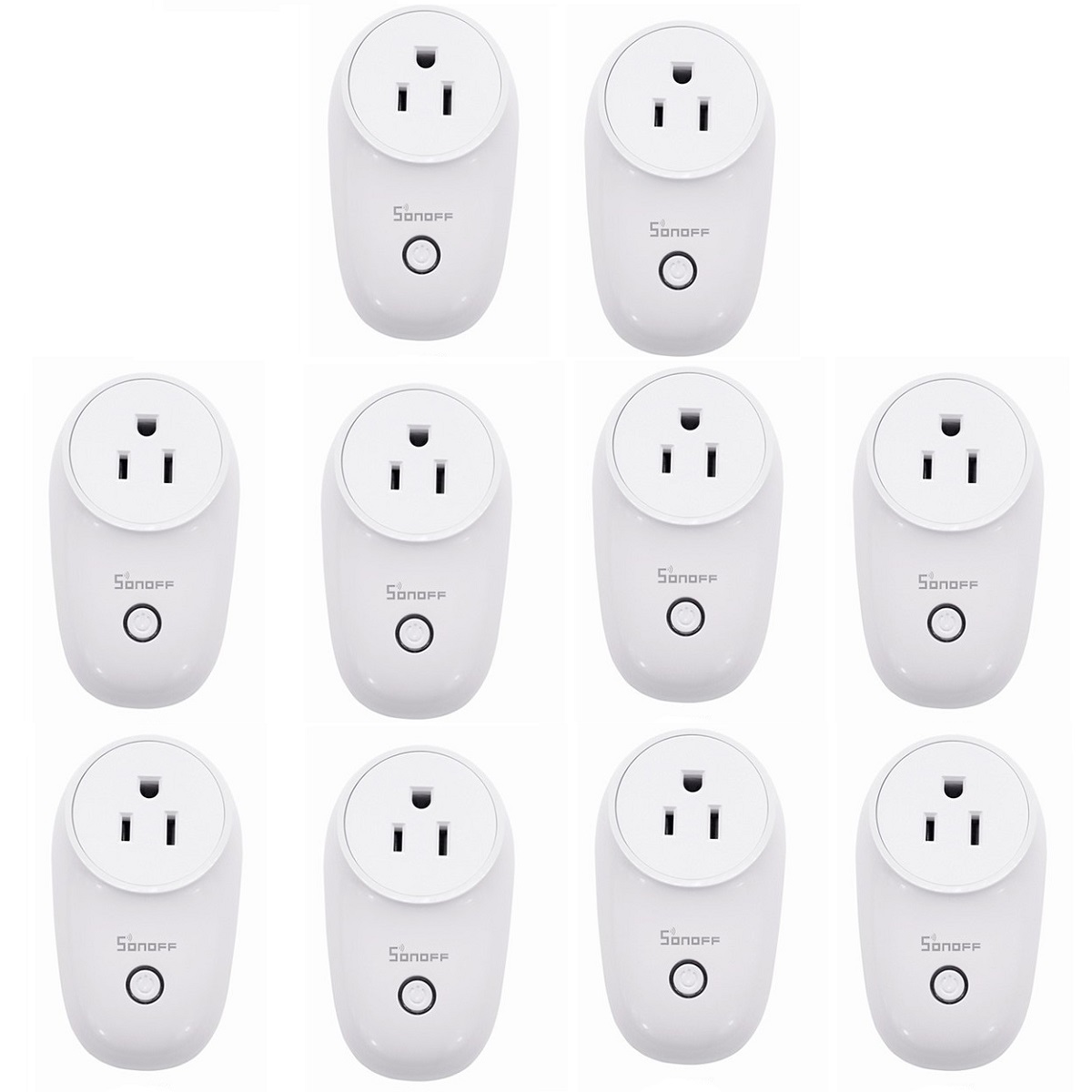 Find 10Pcs SONOFF S26 10A AC90V 250V Smart WIFI Socket US Wireless Plug Power Sockets Smart Home Switch Work With Alexa Google Assistant IFTTT for Sale on Gipsybee.com with cryptocurrencies