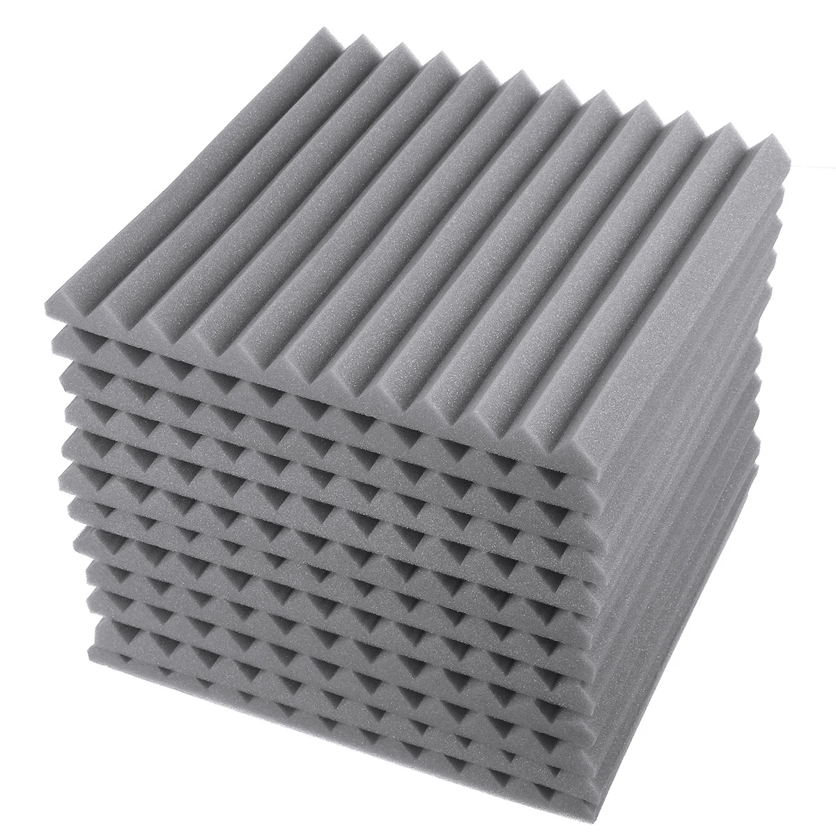 Find 24Pcs Acoustic Panels Tiles Studio Soundproofing Insulation Closed Cell Foam for Sale on Gipsybee.com