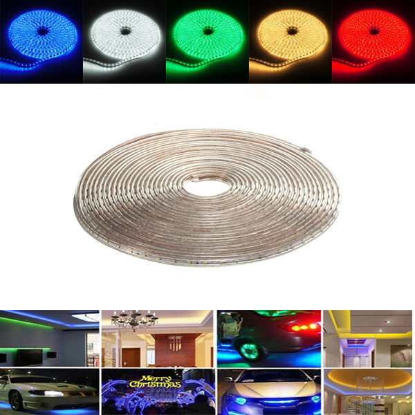 Find 13M 45 5W Waterproof IP67 SMD 3528 780 LED Strip Rope Light Christmas Party Outdoor AC 220V for Sale on Gipsybee.com with cryptocurrencies