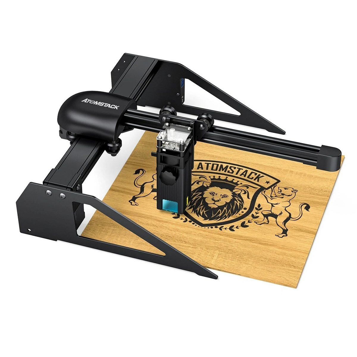 Find [EU DIRECT] ATOMSTACK P7 M30 Portable Laser Engraving Machine Cutter Wood Cutting Single Arm Laser Engraver Eye Protection Metal Engraving for Sale on Gipsybee.com with cryptocurrencies