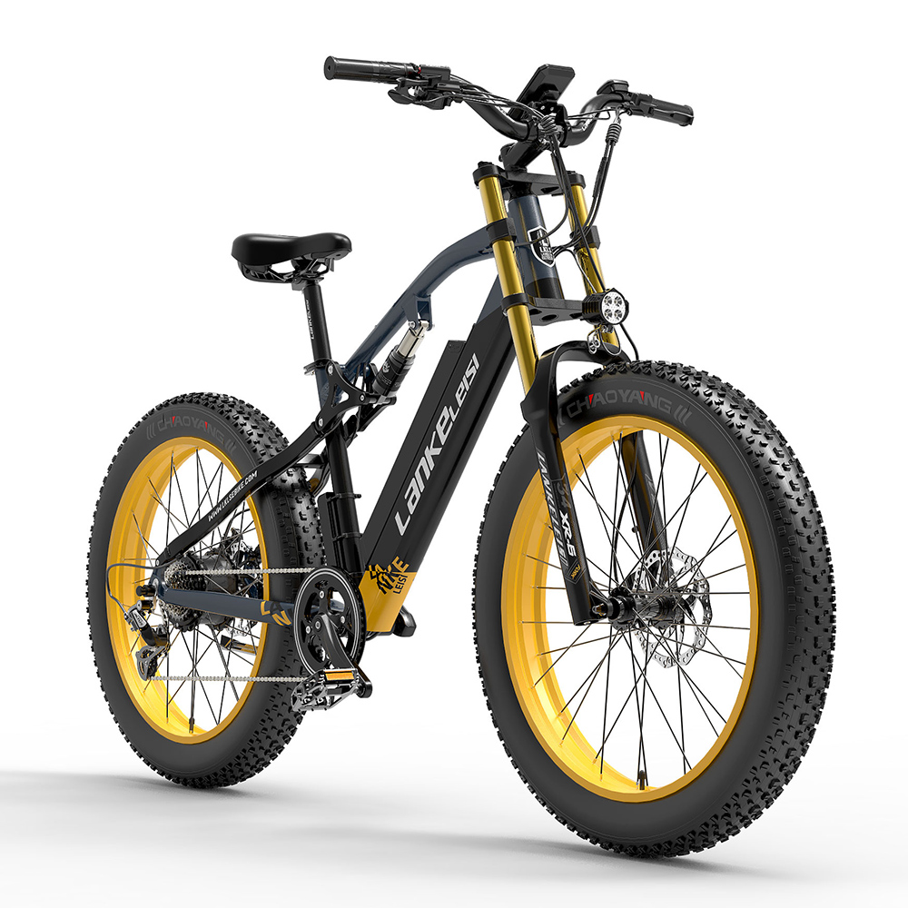 Find EU DIRECT LANKELEISI RV700 16Ah 48V 1000W Electric Bicycle 26inch 130km Mileage Range Max Load 150kg for Sale on Gipsybee.com with cryptocurrencies