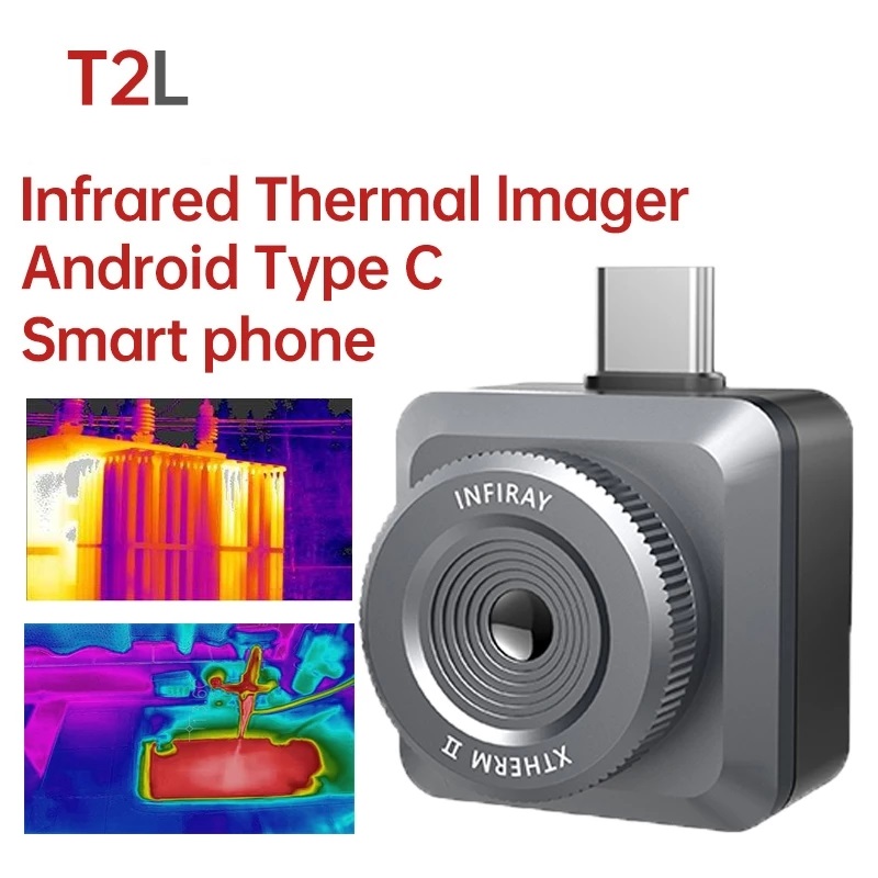 Find T2L 256 192 Thermal Imager Camera Infrared Thermometer Imager Industrial Tester Imaging Camera for Mobile Phone Android for Sale on Gipsybee.com with cryptocurrencies