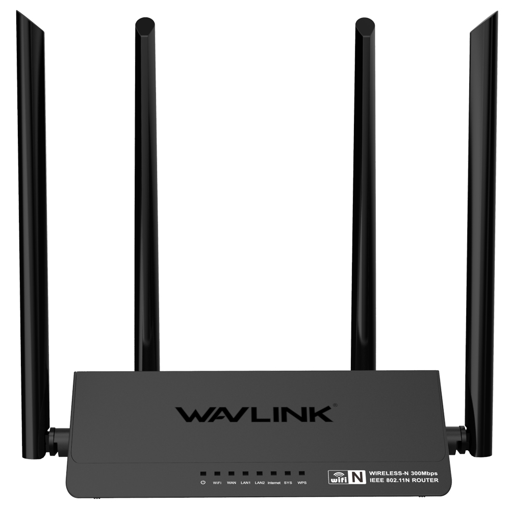 Find Wavlink 521R2P 4x5dBi Antennas 300Mbps APP Control Wireless Wifi Router Repeater Signal for Sale on Gipsybee.com with cryptocurrencies