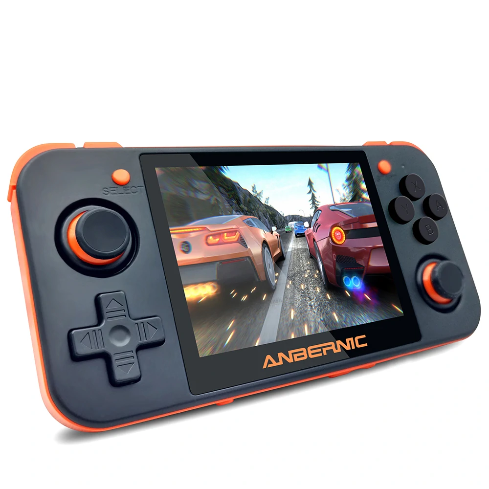 Find ANBERNIC RG350 3 5 inch IPS Screen 64Bit 16GB 2500 Games Hanldheld Video Game Console Retro Player for PS1 GBA FC MD for Sale on Gipsybee.com