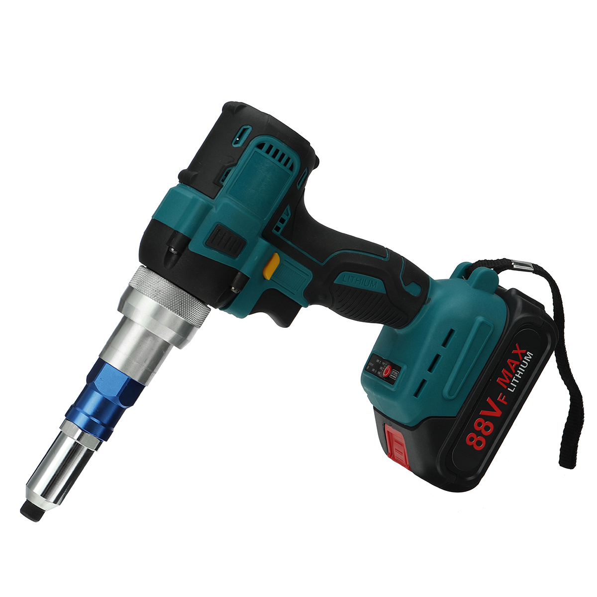 Find 88VF Brushless Rivet Riveter Guns Automatic Blind Riveter Fit Makita 18V for Sale on Gipsybee.com with cryptocurrencies