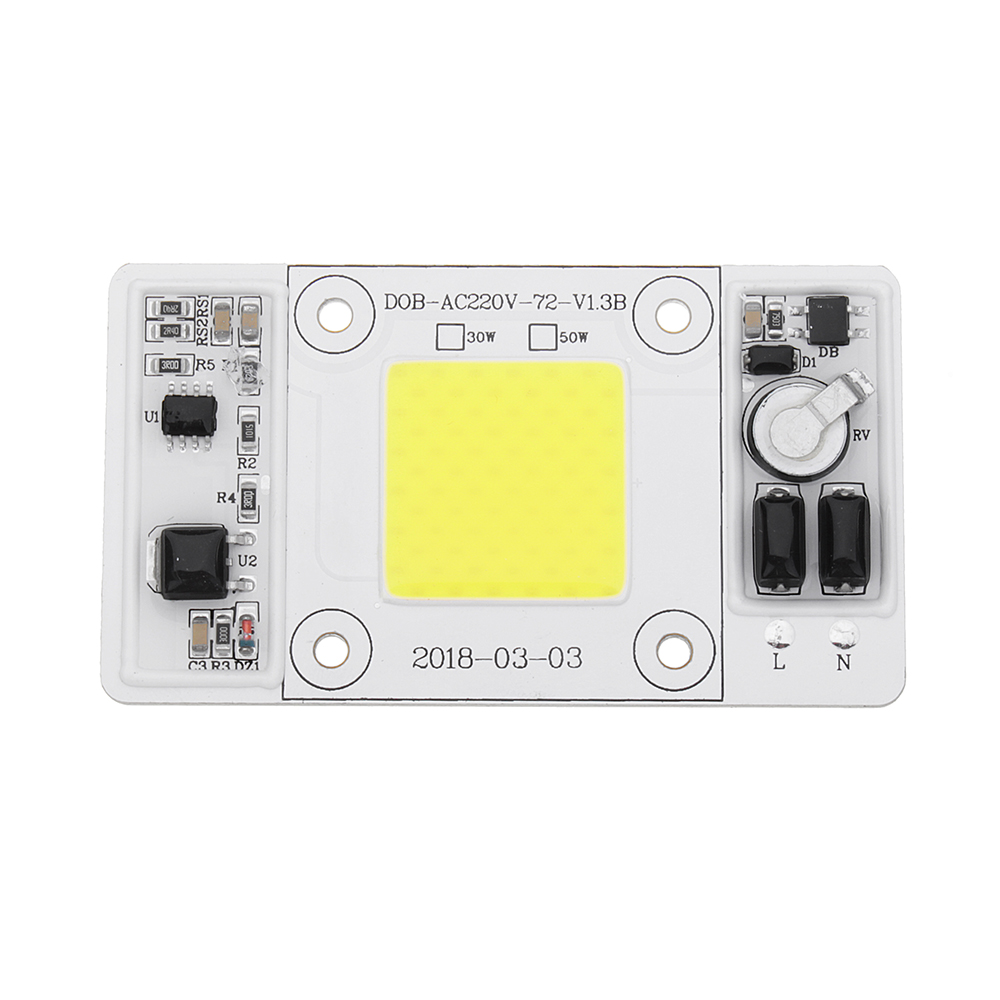 Find LUSTREON 50W COB LED Chip Waterproof Light Source AC180 300V for DIY Spotlight Floodlight for Sale on Gipsybee.com with cryptocurrencies
