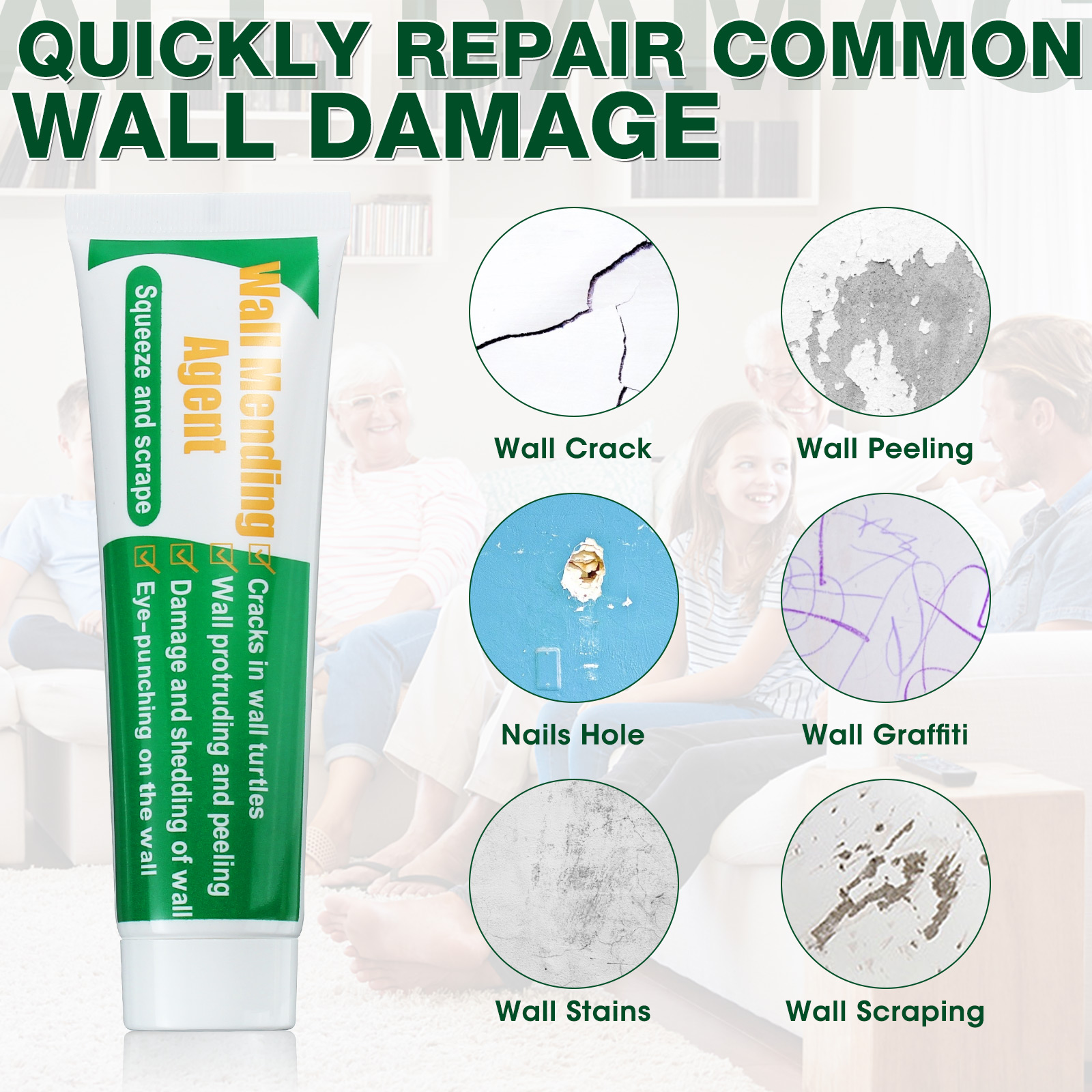Find GOCHANGE Wall Repair Tools 3 Sets Wall Paint Head Scraper Square Sandpaper Convenient Bricklayer Home Improvement Tools for Sale on Gipsybee.com with cryptocurrencies
