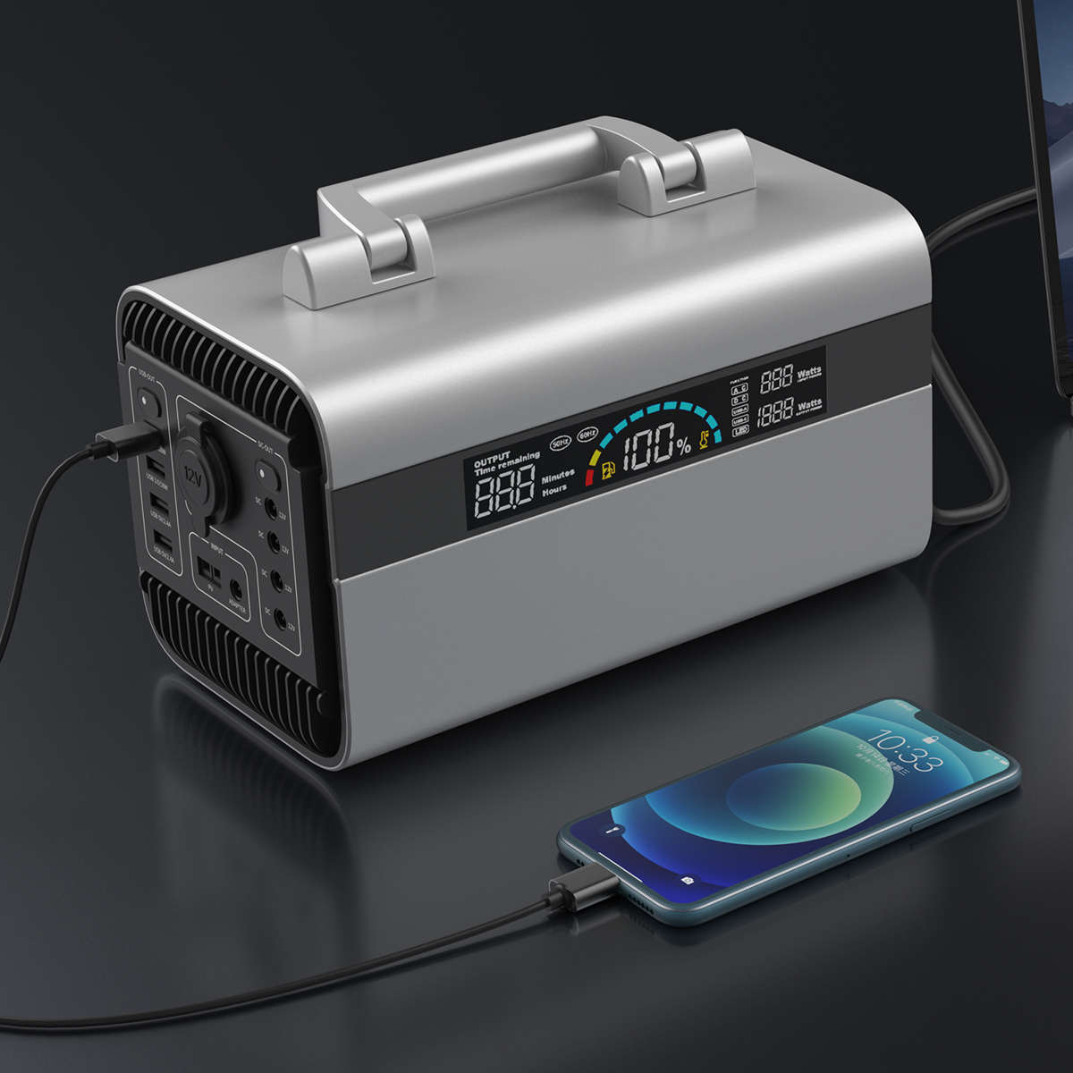 Find 600W 156000mAh 577Wh Portable Power Station 220V 50Hz Power Emergency Energy Supply For Camping Travel for Sale on Gipsybee.com with cryptocurrencies