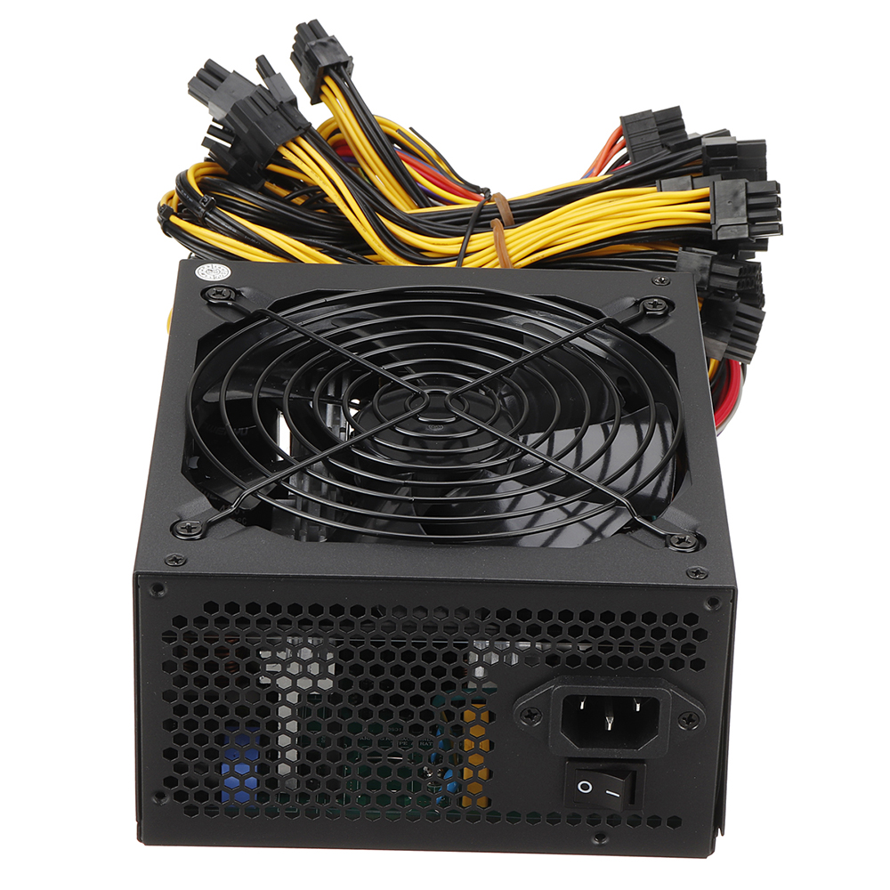 2000W Miner Graphics Card Power Supply For Mining 180~240V 80Plus Platinum Certified ATX PSU 3