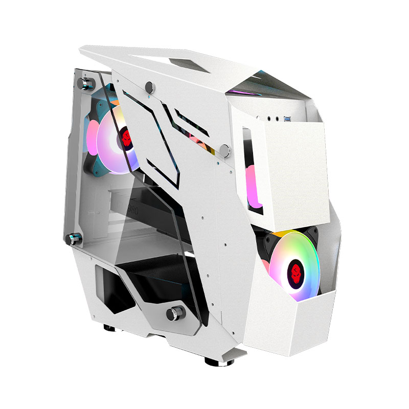 Find Monster ATX Gaming Computer Case Desktop Water Cooled Full Side Penetration With Tempered glass Special Case Support M-ATX/ ITX Motherboard for PC Gamer for Sale on Gipsybee.com with cryptocurrencies