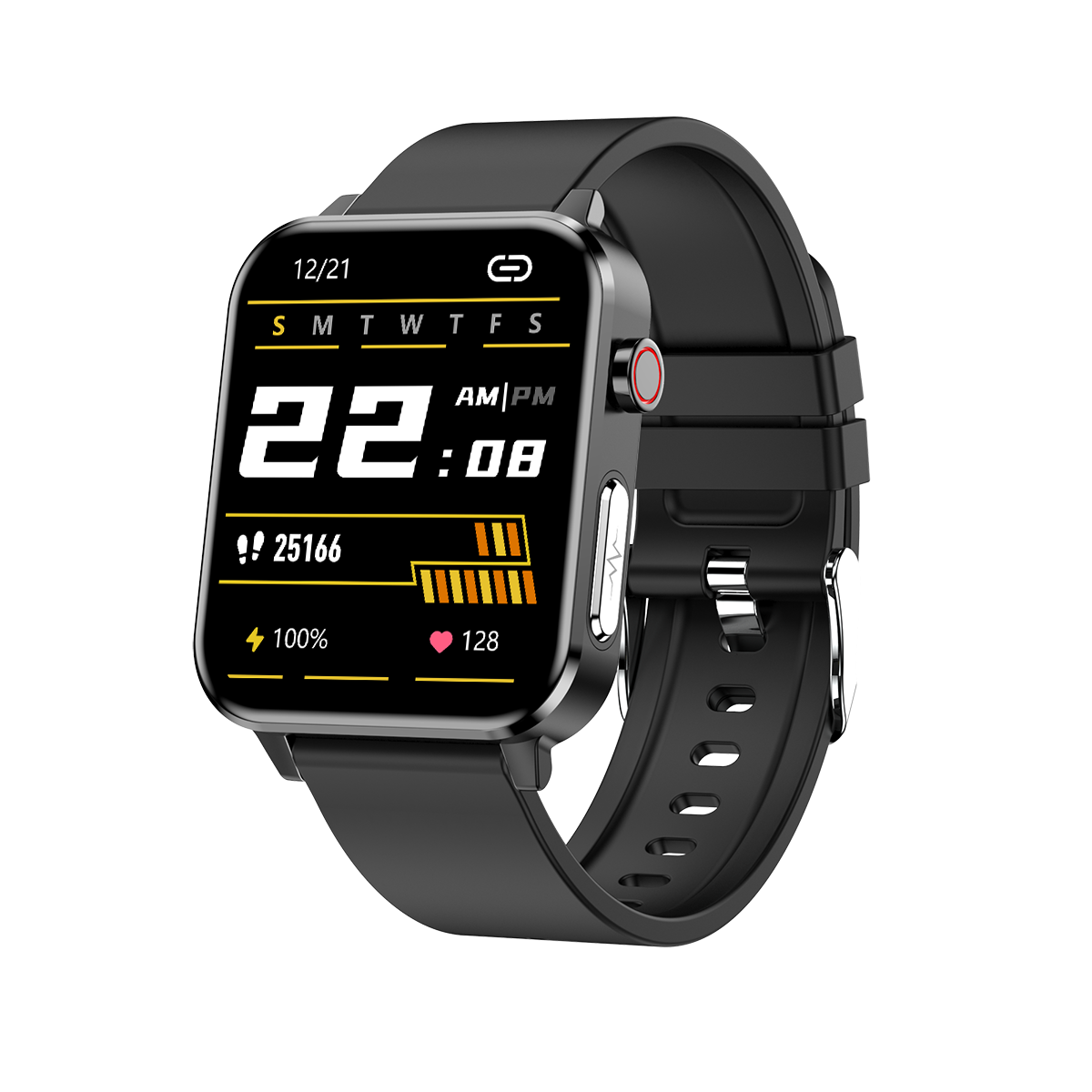 Find [Health Tracker] Bakeey E86 1.7 inch Touch Screen PPG+ECG Heart Rate Monitor Blood Oxygen Pressure Monitoring Body Temperature Measurement IP68 Waterproof Smart Watch for Sale on Gipsybee.com with cryptocurrencies