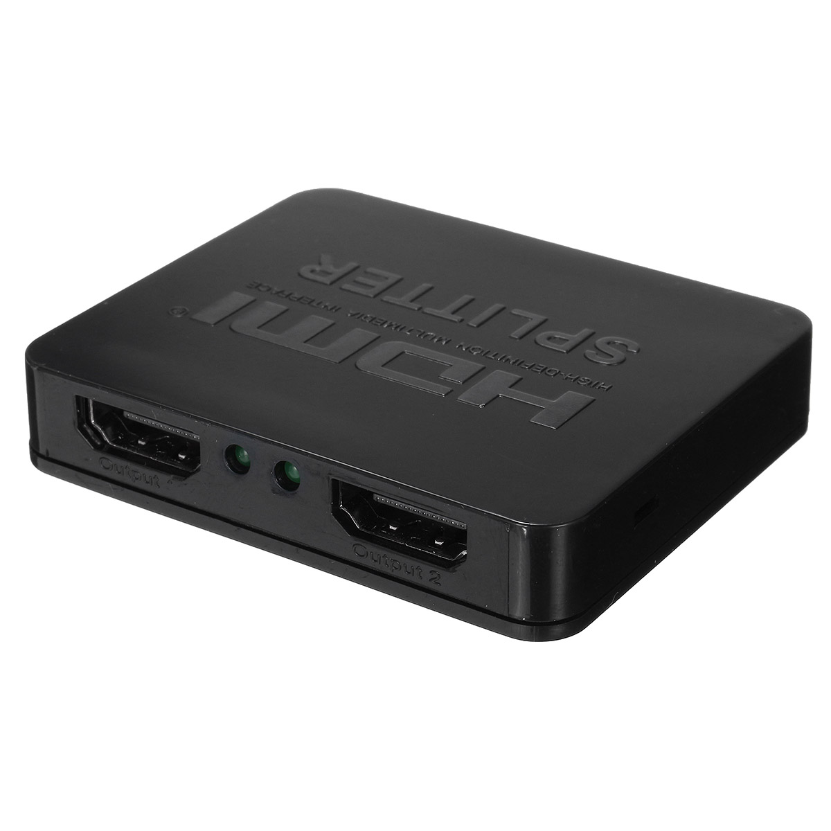Find 1080P HD 1 In 2 Out Splitter Switcher Support 3D Black For HDTV DVD PS3 Xbox for Sale on Gipsybee.com with cryptocurrencies