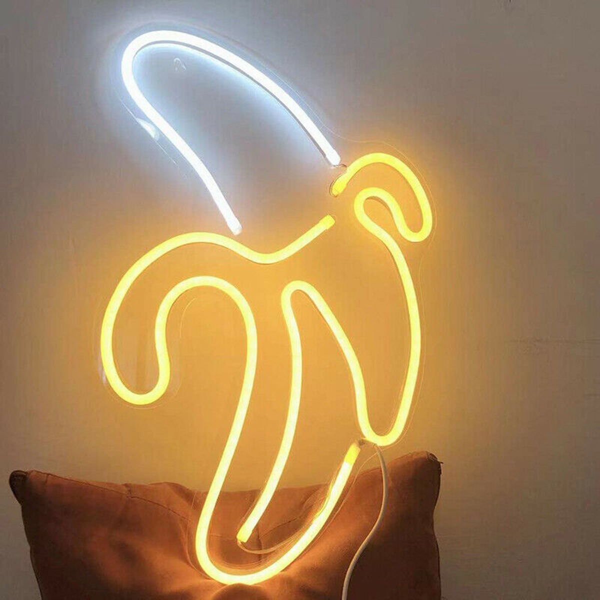 Find Banana LED Neon Sign Light Art Wall Lamp for Bar Pub Bedroom Decoration for Sale on Gipsybee.com with cryptocurrencies