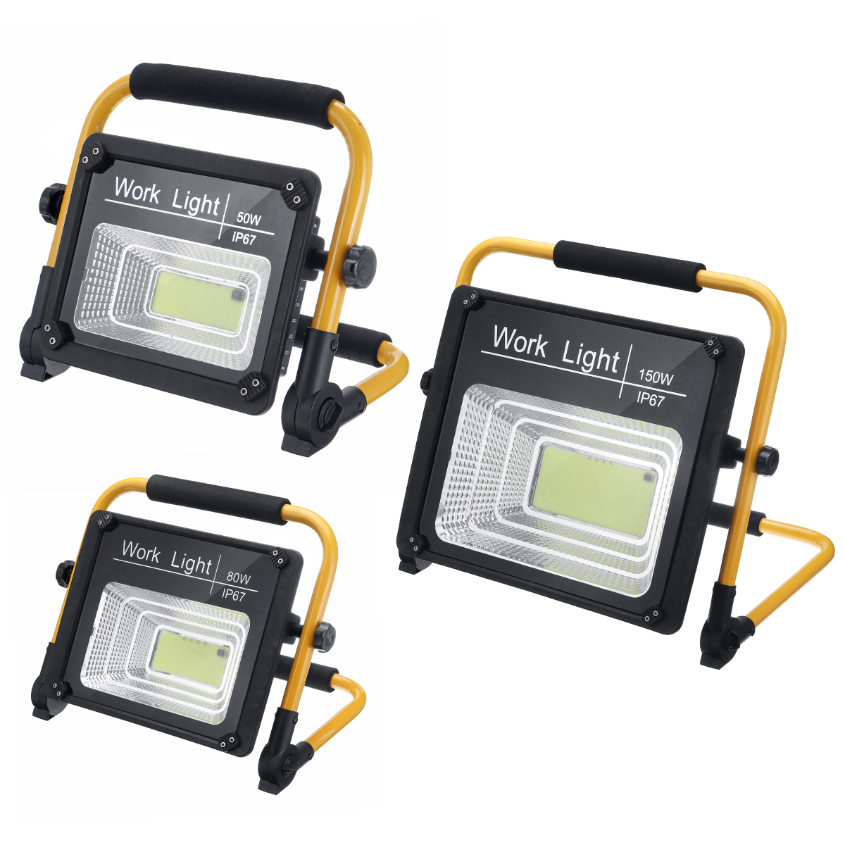 Find 50/80/150W LED Outside Wall Light Garden Security Flood Light IP67 Remote Control for Sale on Gipsybee.com with cryptocurrencies