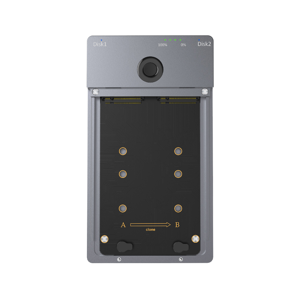 Find Rocketek M2 SSD NVME Enclosure Case Offline Clone/Duplicator Function M 2 to USB Type C 3 1 Adapter for NGFF PCIE M/B M Key Box ME921 for Sale on Gipsybee.com with cryptocurrencies