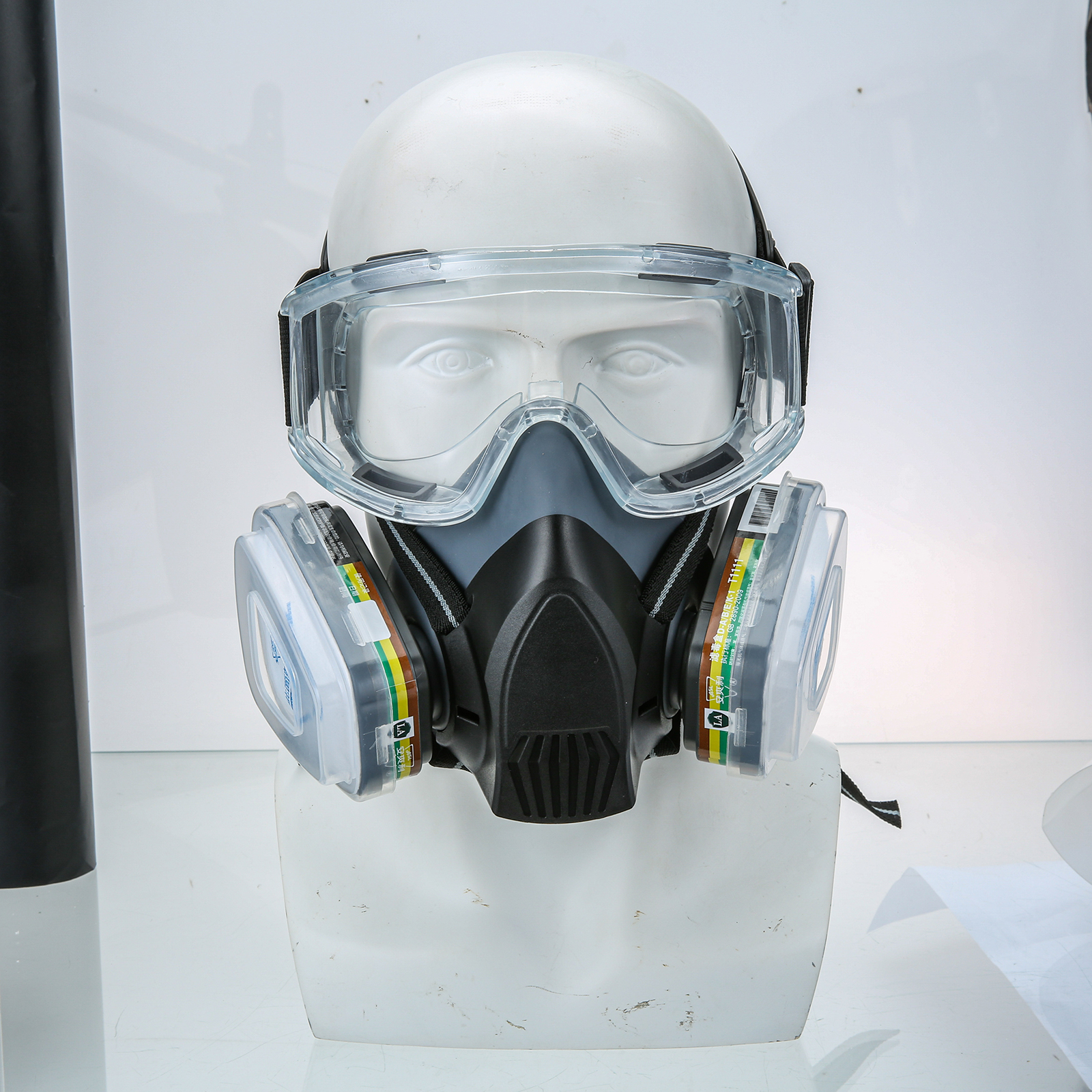 Find NASUM 710 Respirator Half Face Cover Dust Mask with Filters for Industry/Spray/Paint/Agriculture for Sale on Gipsybee.com with cryptocurrencies