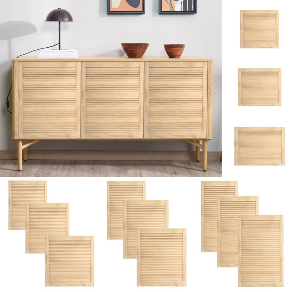 Find Louver doors 4 pcs 99 3x49 4 cm solid pine wood for Sale on Gipsybee.com with cryptocurrencies