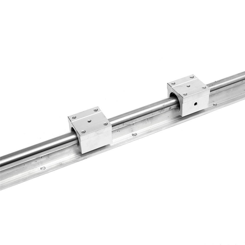 Find Machifit SBR12 1000mm Support Linear Rail Optical Axis Guide with 2pcs SBR12UU Bearing Blocks for Sale on Gipsybee.com with cryptocurrencies