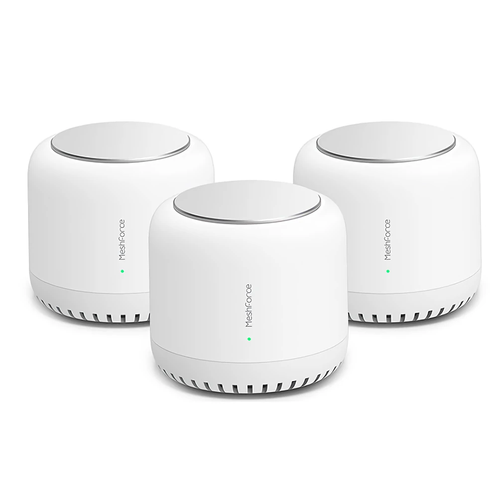 Find Meshforce M7 Wifi Wireless Router Tri Band Family Network Wifi System Gigabit Network Seamless High Performance Coverage of 7 Rooms and More Than 75 Devices 3 Piece Packageï¼‰ for Sale on Gipsybee.com