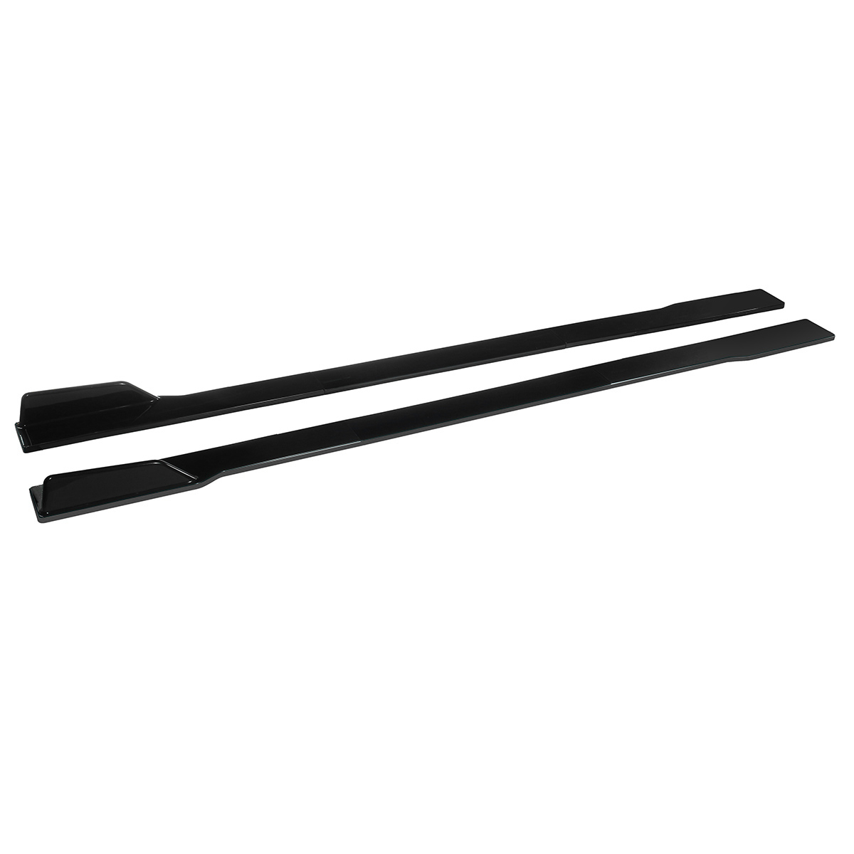 Find 2.2M / 86.6inch Black Modified Three-section Side Skirts Extension Rocker Panel For Chrysler 300 SRT All Models for Sale on Gipsybee.com with cryptocurrencies