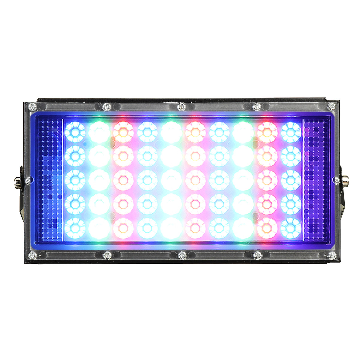 Find 50W RGB LED Floodlight 50LED AC220 240V IP65 Waterproof Outdoor Spotlight Support Remote Control for Sale on Gipsybee.com with cryptocurrencies