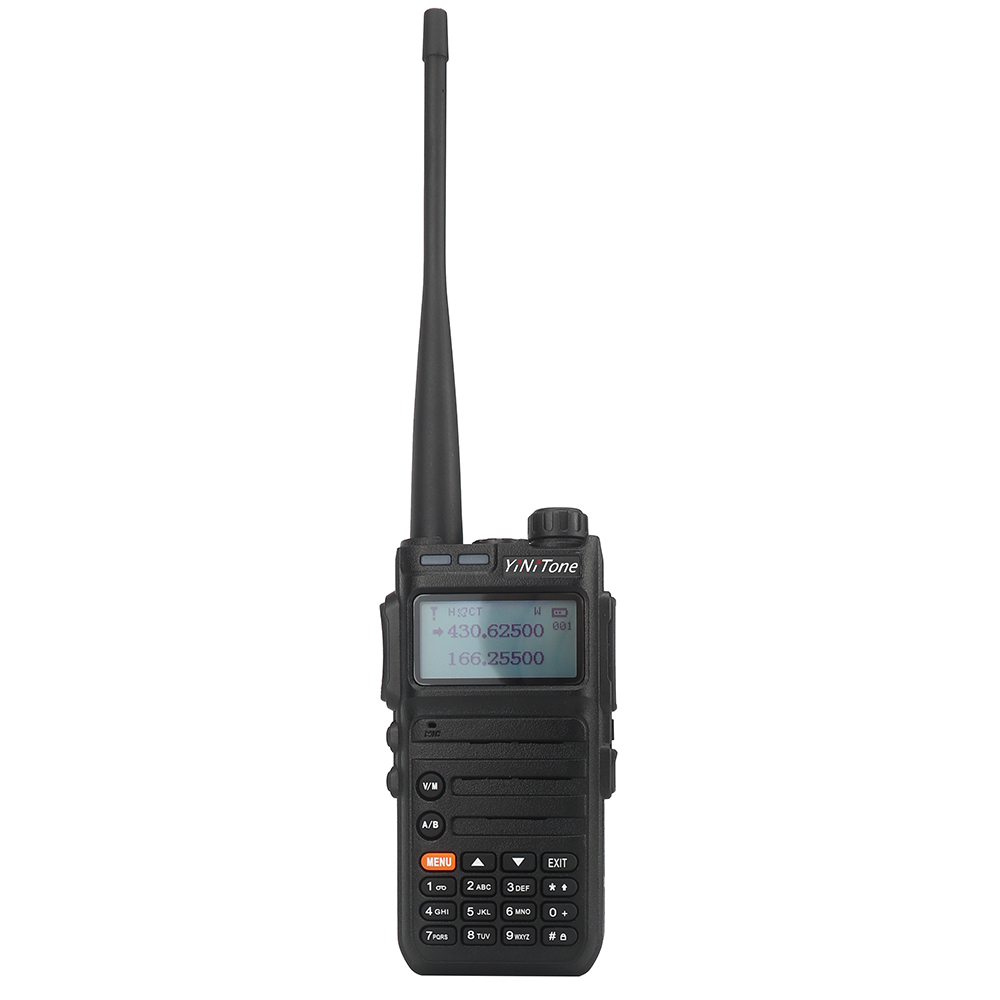 Find Yinitone HT-UV1 5W Walkie Talkie Dual Band 400-520Mhz/136-174Mhz 199 Channels FM Transceiver Two Way Radio for Sale on Gipsybee.com with cryptocurrencies