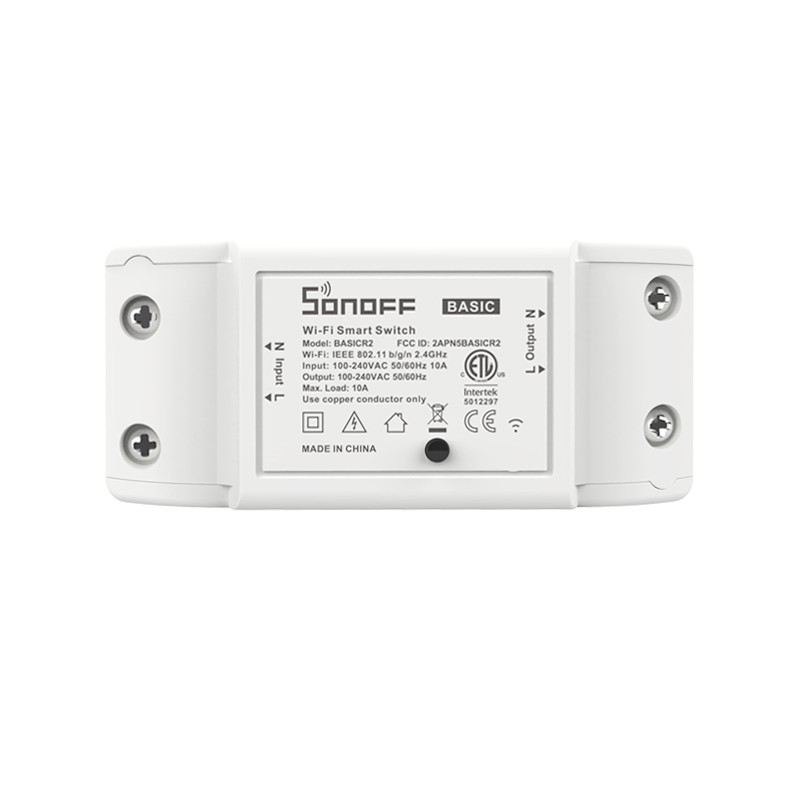 Find SONOFF BASICR2 10A 2200W WIFI Wireless Smart Switch Remote Control Socket APP Timer AC90 250V 50/60Hz Works with Amazon Alexa Google Home Assistant IFTTT for Sale on Gipsybee.com with cryptocurrencies