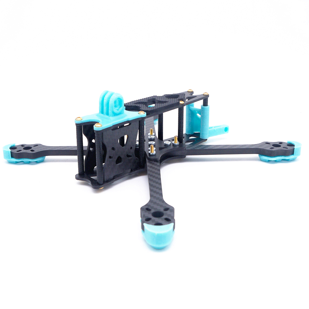 Fonsterfpv Coba'5 5 Inch 220mm Wheelbase 5mm Arm Frame Kit X-type w/ 3D Printed Mount Support VISTA Air Unit for RC Drone FPV Racing 1