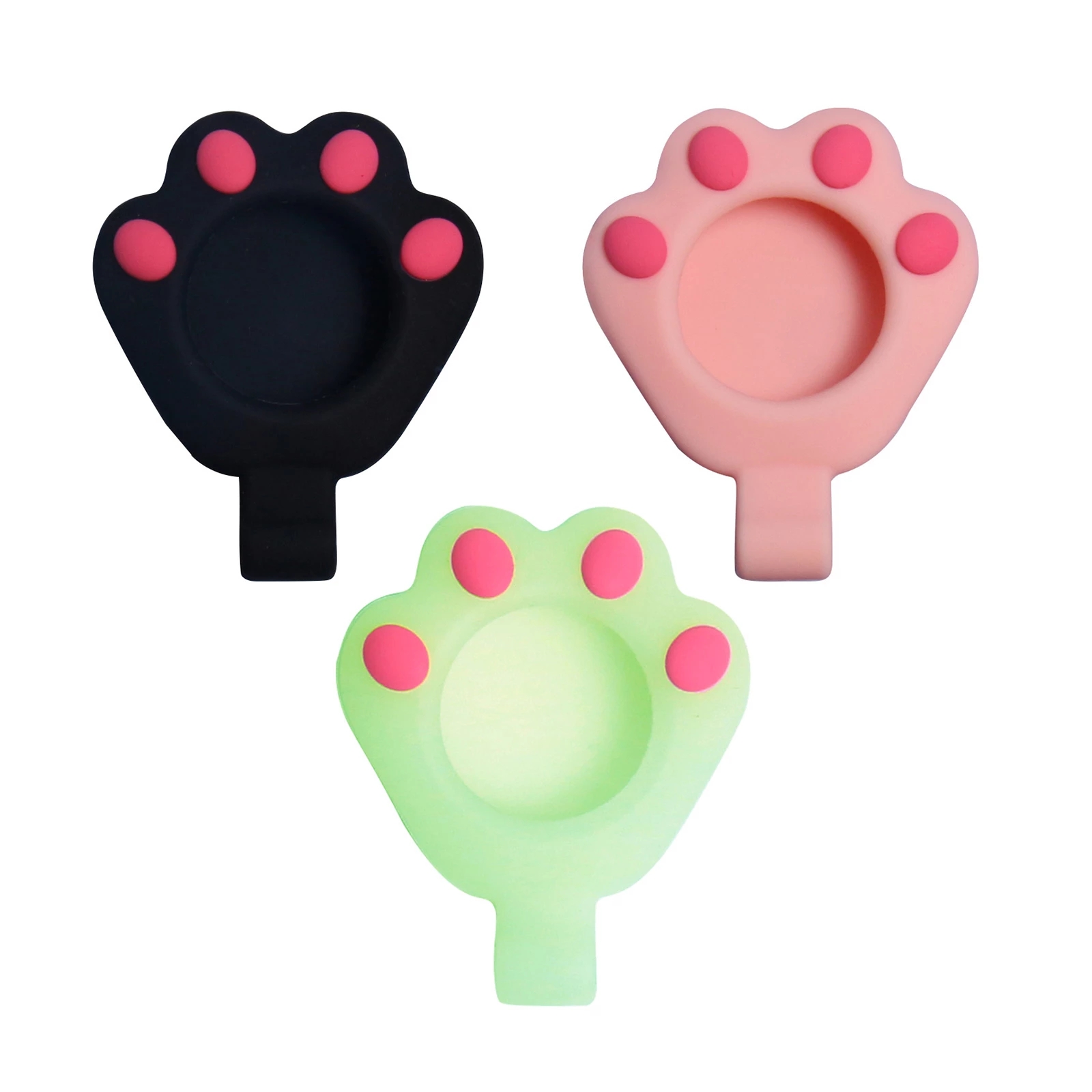 Find Bakeey Cute Claw Pattern Portable Soft Protective Cover Sleeve with Keychain for Apple Airtags bluetooth Tracker for Sale on Gipsybee.com with cryptocurrencies
