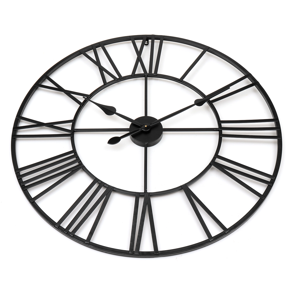 Find 80cm Large Outdoor Garden Wall Clock Roman Numerals Giant Open Face Metal for Sale on Gipsybee.com with cryptocurrencies