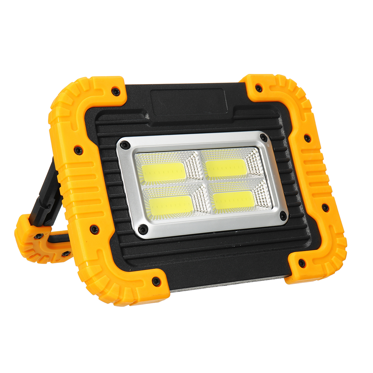 Find 80W LED Solar Flood Light Portable Rechargeable Outdoor Garden Work Spot Lamp for Sale on Gipsybee.com with cryptocurrencies