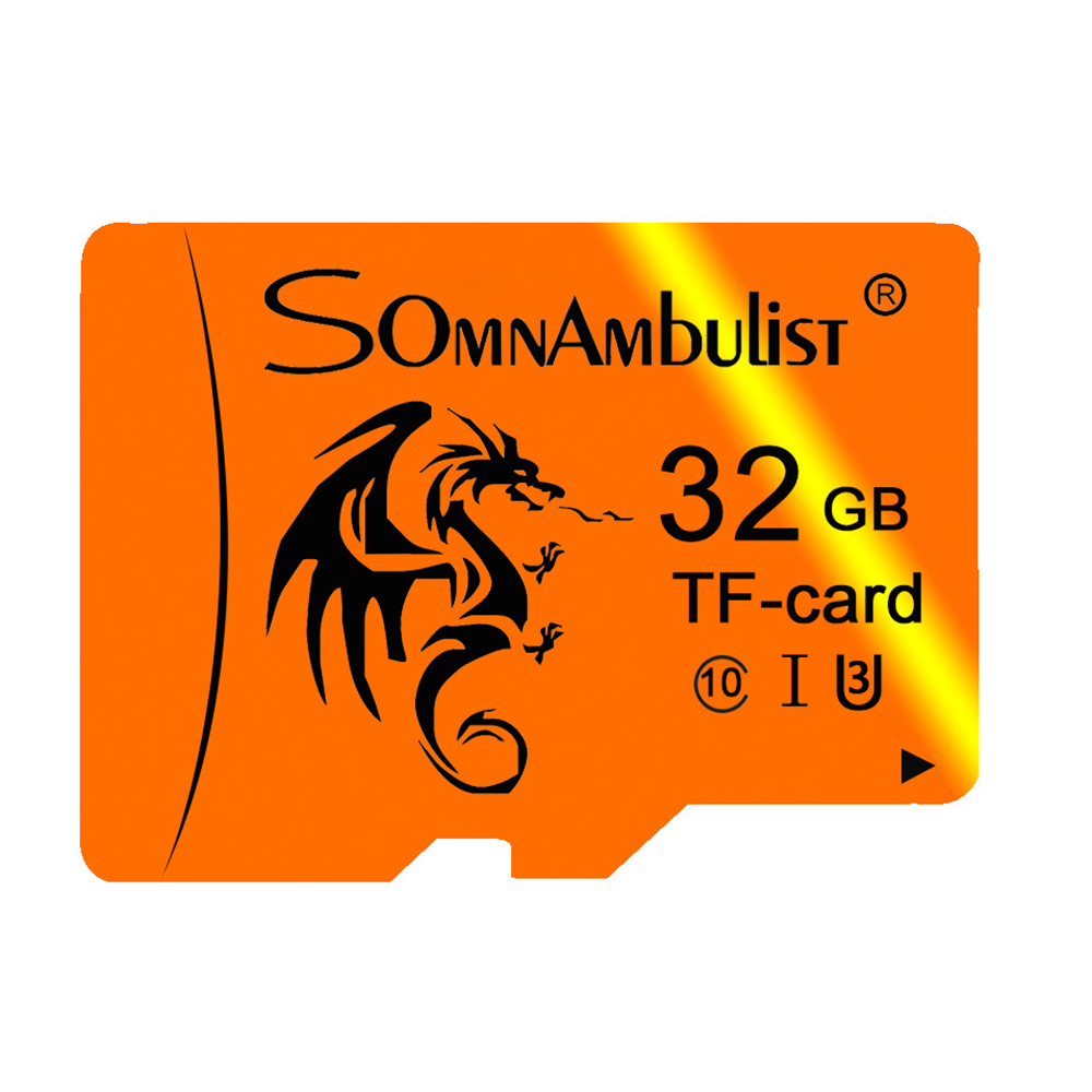 Find Somnambulist C10 U3 TF Memory Card 16G 32G 64G 128G High Speed Flash Storage Card for Camera Mobile Phone for Sale on Gipsybee.com with cryptocurrencies