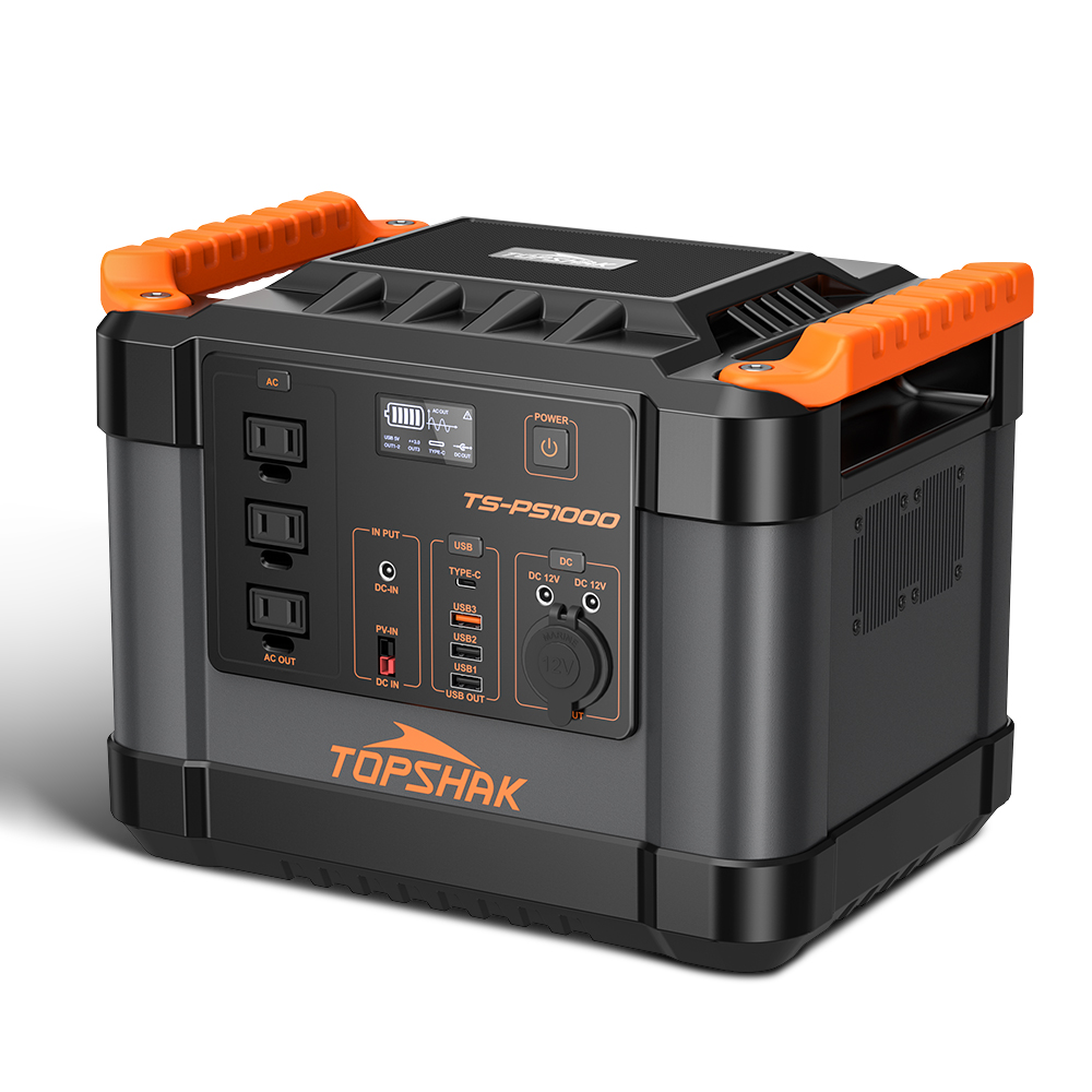 Find TOPSHAK TS-PS1000 Outdoor RV/Van Camping Urgent 1100Wh Portable Power Station Solar Generator Solar Mobile Lithium Battery Pack for Sale on Gipsybee.com with cryptocurrencies