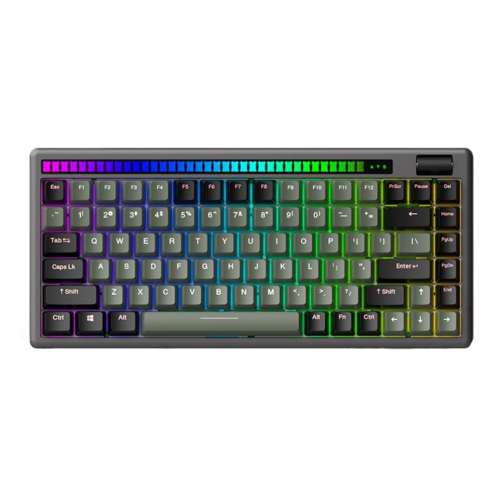 Find DAREU A84 Pro Triple-Mode Mechanical Keyboard 84 Keys PBT Keycaps Customized Sky Blue Linear V3 Switch Type-C Wired bluetooth5.1 2.4G Wireless Gasket Structure Set Pickup RGB Light Bar Gaming Keyboard with Supplement Keycaps for Sale on Gipsybee.com with cryptocurrencies