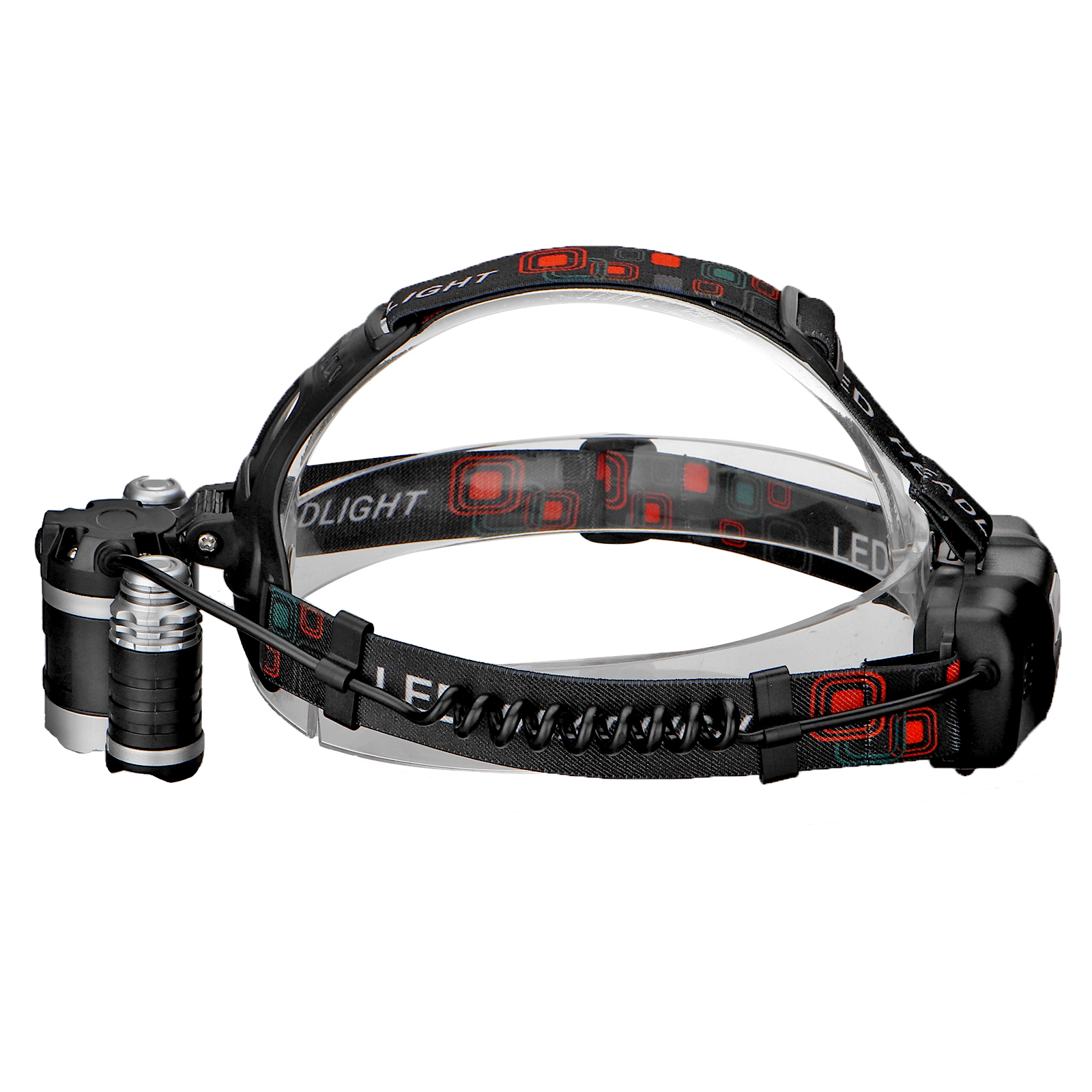 Find OUTERDO USB Rechargeable Headlamp 6400mAh IP65 Waterproof Outdoor Headlight 4 Light Modes for Sale on Gipsybee.com with cryptocurrencies