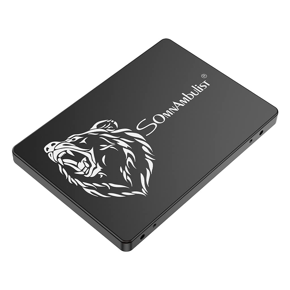 Find Somnambulist 2 5 inch SATA III SSD 120GB/240GB/480GB/960GB TLC Nand Flash Solid State Drive Hard Disk for Laptop Desktop Computer Black Bear for Sale on Gipsybee.com with cryptocurrencies