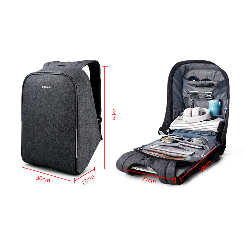 Find Tigernu 15 6 inch Anti theft Laptop Bag with Rain Cover Casual Hard Shell Business Unisex Backpack for Sale on Gipsybee.com with cryptocurrencies