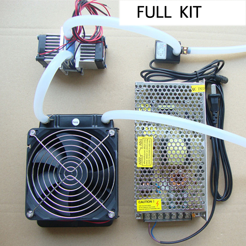 Find Semiconductor Refrigeration Kit DIY Freezer Small Air Conditioner Water cooled 12V 120W Mini Refrigerator System Set for Sale on Gipsybee.com with cryptocurrencies