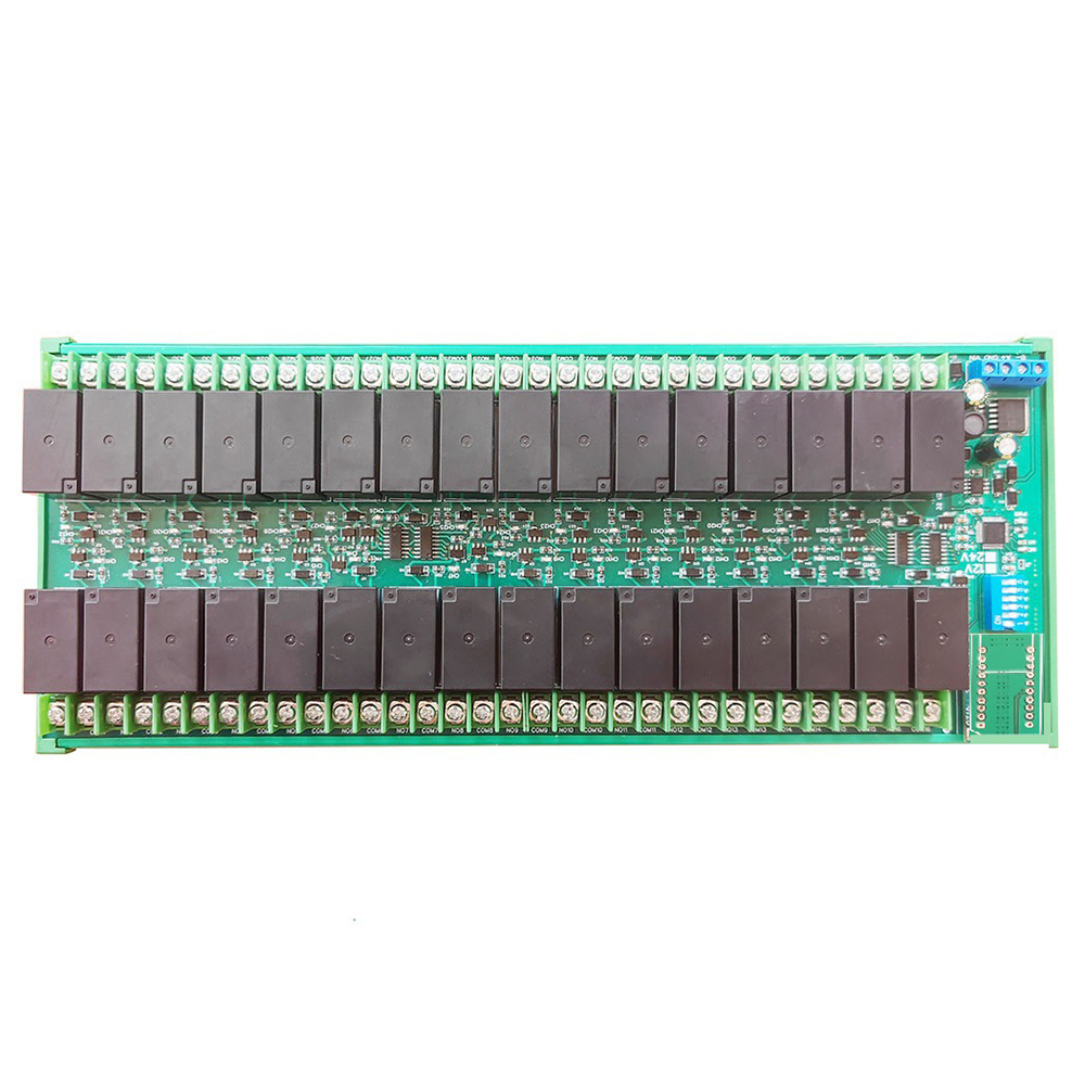 Find R4D5E32 32CH DC 12V/24V 20A High Current RS485/Ethernet Slave Relay Module RJ45 Network Port TCP/IP Modbus RTU Board for Sale on Gipsybee.com with cryptocurrencies