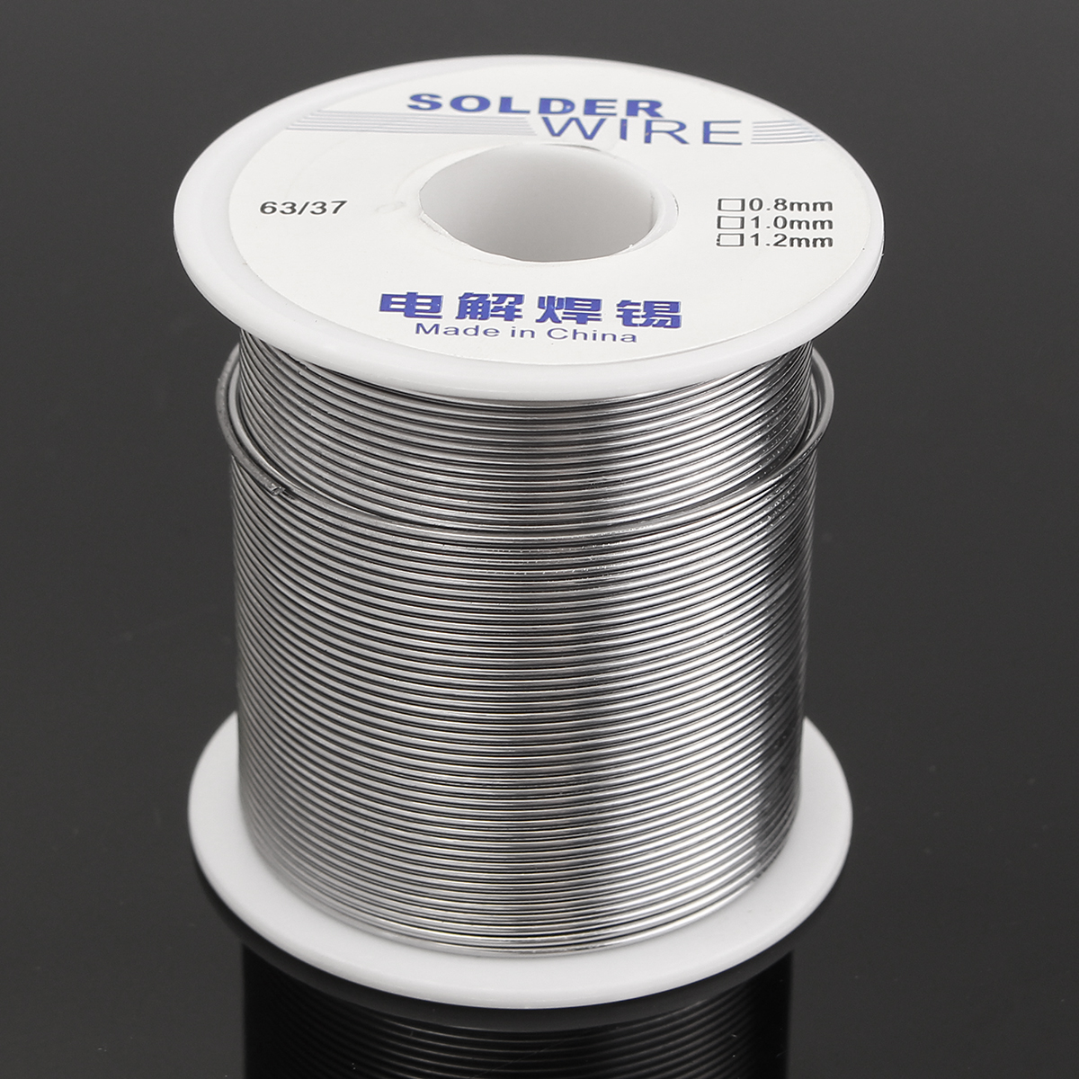 63//37 2/% Flux Tin lead Solder Wire Rosin Core Soldering Reel Tube 6 Size