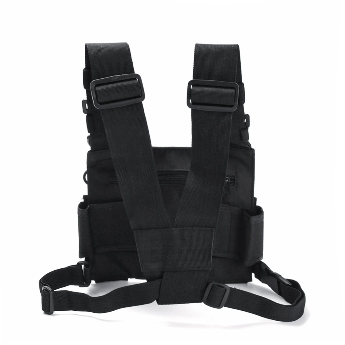 Find Chest 3 Pocket Harness Nylon Bag Pack Backpack Holster for Radio Walkie Talkie Two Way Radio for Sale on Gipsybee.com with cryptocurrencies