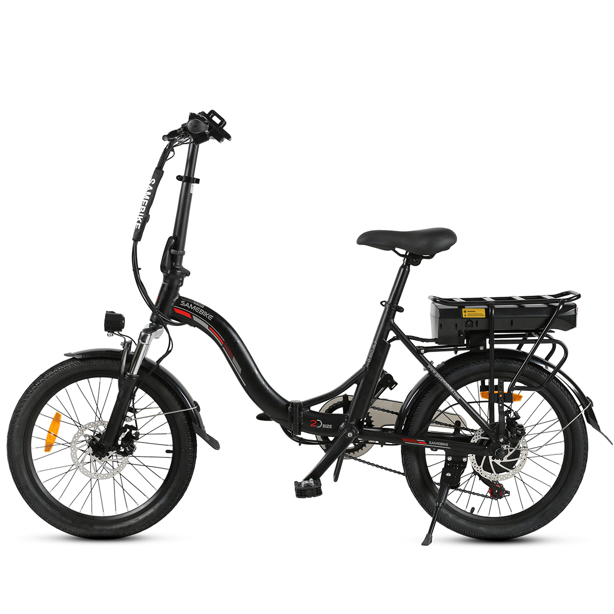 Find [EU Direct] SAMEBIKE JG-20-FT 10Ah 36V 350W 20 Inches Electric Bike 40-80km Mileage Max Load 150kg Dics Brake for Sale on Gipsybee.com with cryptocurrencies