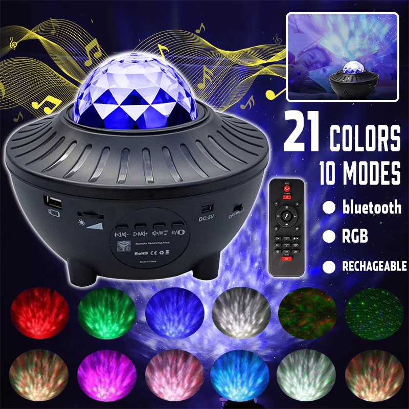 Find bluetooth RGBW USB LED Stage Ball Light 10 Modes Disco Party DJ Sound Activated Lamp Remote Control for Sale on Gipsybee.com with cryptocurrencies