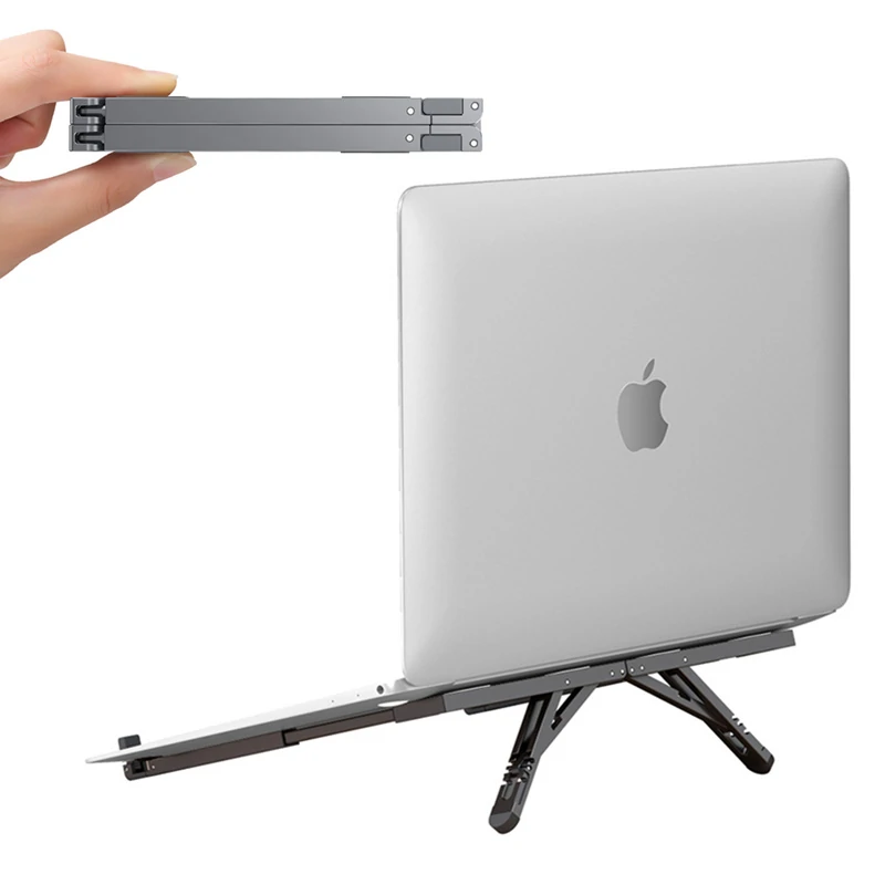 Find P11 Portable Foldable Laptop Stand Aluminum Alloy 3 Gear Adjustable for 15 Inch Laptops for Sale on Gipsybee.com
