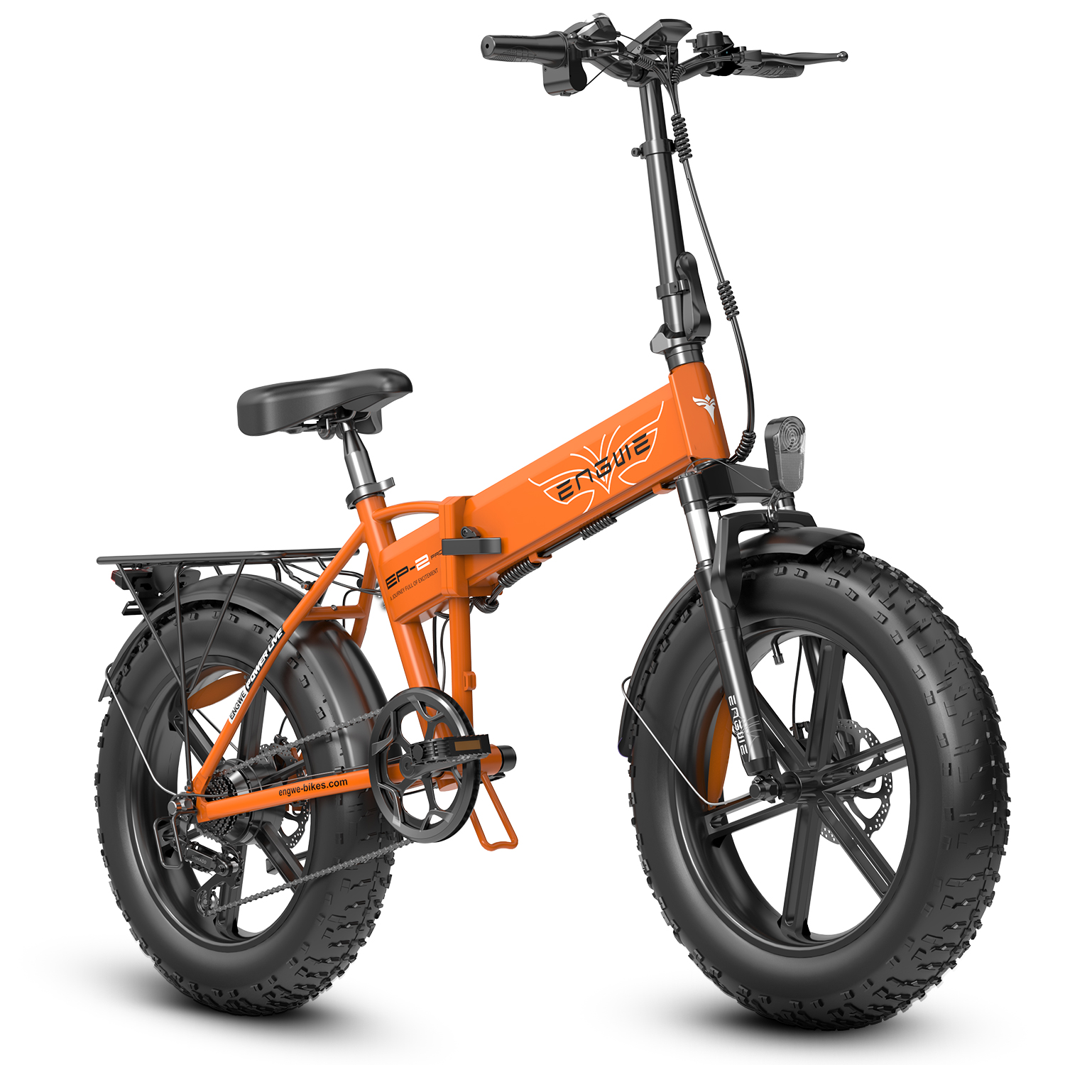 Find [EU DIRECT] ENGWE EP-2 PRO 2022 Version 13Ah 750W Fat Tire Folding Electric Bike 20inch 60-80km Mileage Range E Bike for Mountain Snowfield Road for Sale on Gipsybee.com with cryptocurrencies